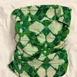 Zara Green Patterned Top